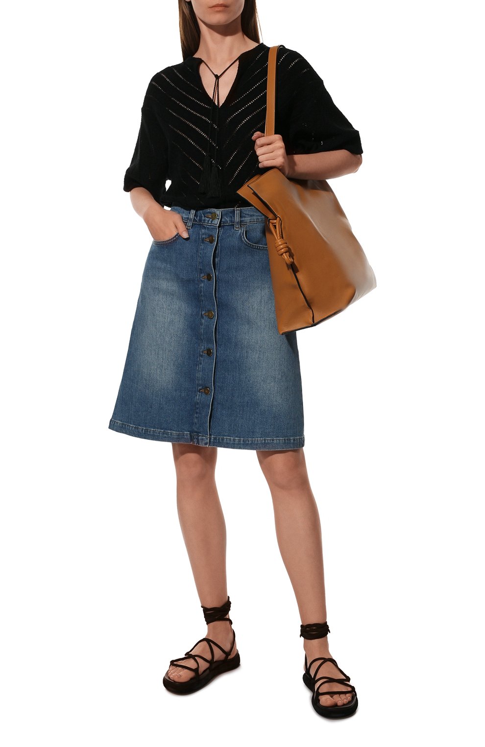 Джинсовая юбка FRAME DENIM, арт. VBSK415, фото 2