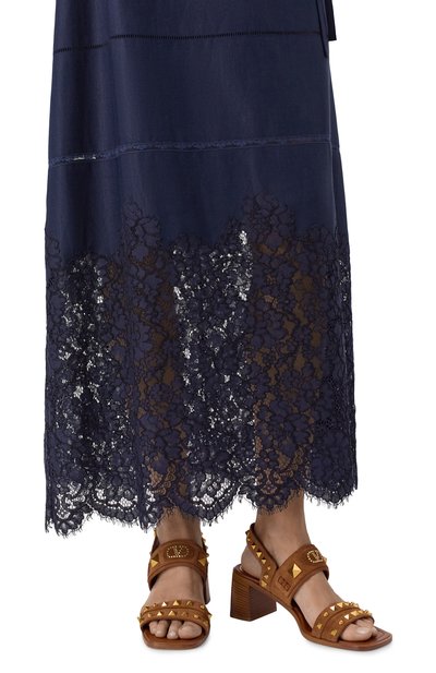 Замшевые босоножки plaster caster VALENTINO, арт. 6W2S0LQ7/KIE, фото 3