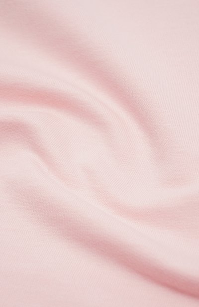 Хлопковый плед MOSCHINO светло-розового цвета по цене 12300 руб., арт. MUB000/LCA40, фото 2 Хлопковый плед MOSCHINO, арт. MUB000/LCA40, фото 2