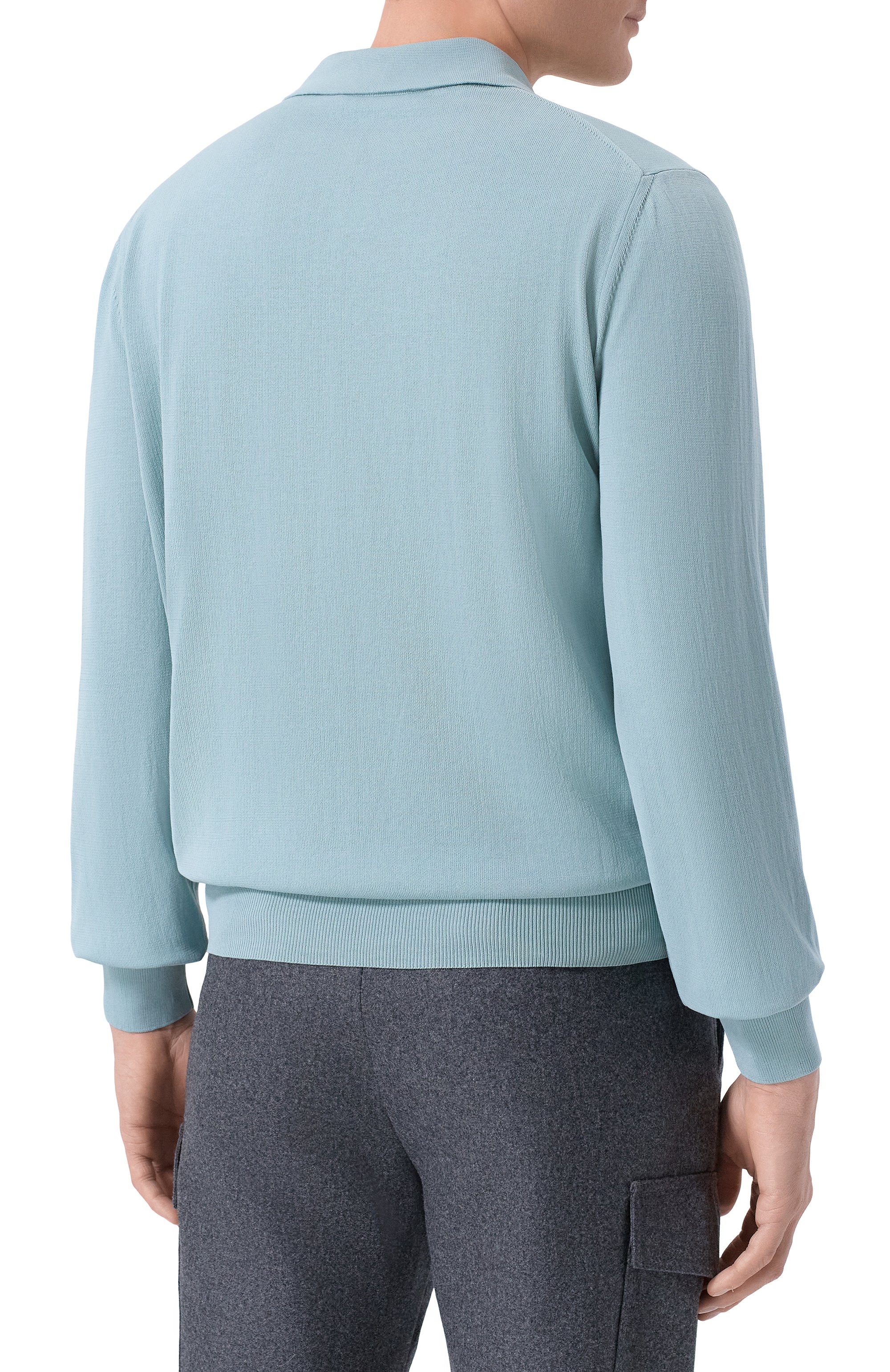 Хлопковое поло CANALI, арт. C0017/MK02459, фото 4