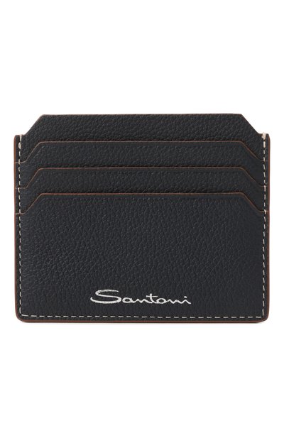 Мужской кожаный футляр для кредитных карт SANTONI, арт. UFPGA2693F0-ASIW