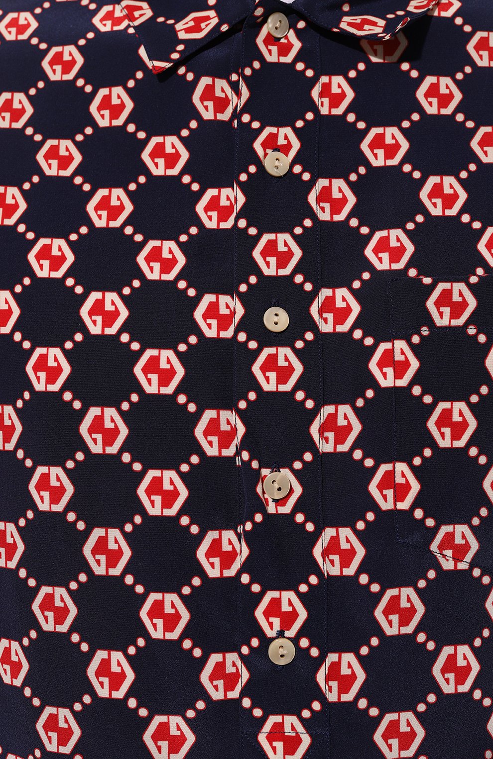 Шелковая рубашка GUCCI, арт. 654887 ZAF9W, фото 5