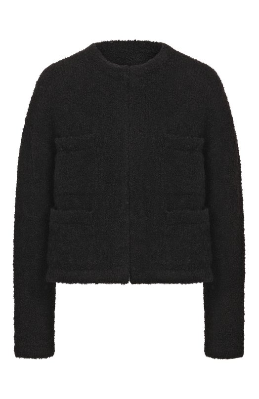 Шерстяной кардиган Planta Rosa PR/CARDIGAN/NP Чёрный PR/CARDIGAN/NP