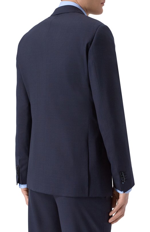 Шерстяной костюм Giorgio Armani GM000605/TE20773 Синий  GM000605/TE20773 Фото 3
