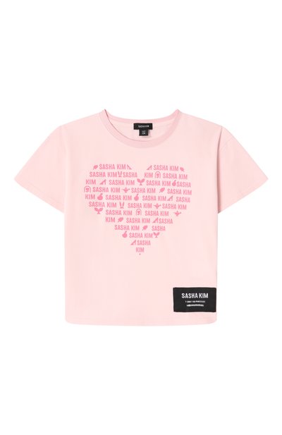 Хлопковая футболка SASHA KIM, арт. УТ-00000622
