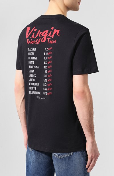 Хлопковая футболка FRANKIE MORELLO, арт. FMCS9126TS, фото 4