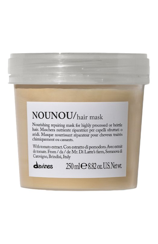 Интенсивная восстанавливающая маска для глубокого питания волос NOUNOU (250ml) Davines