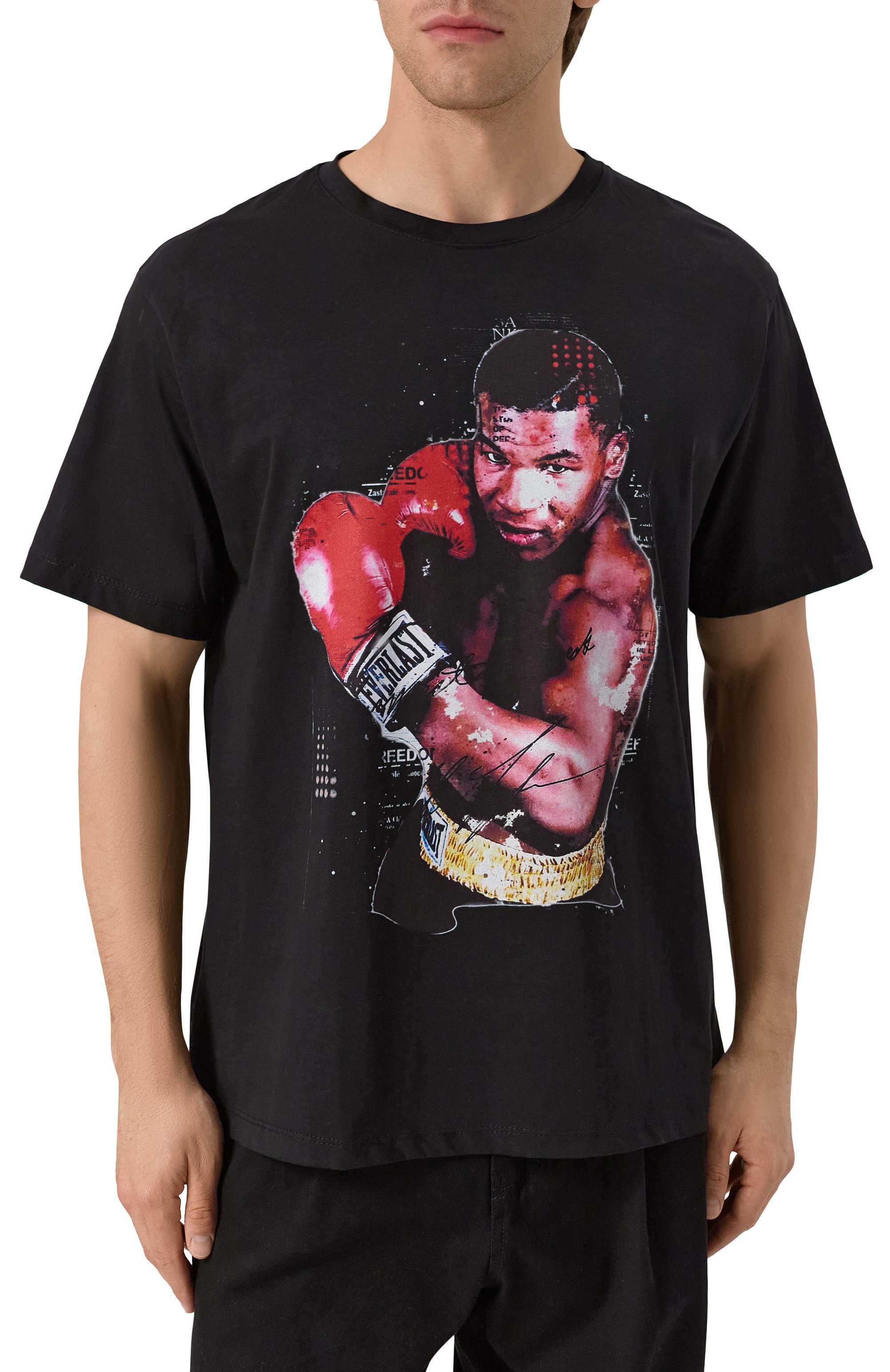 Хлопковая футболка BISIBIGLIO, арт. RED GL0V SIGN, фото 3