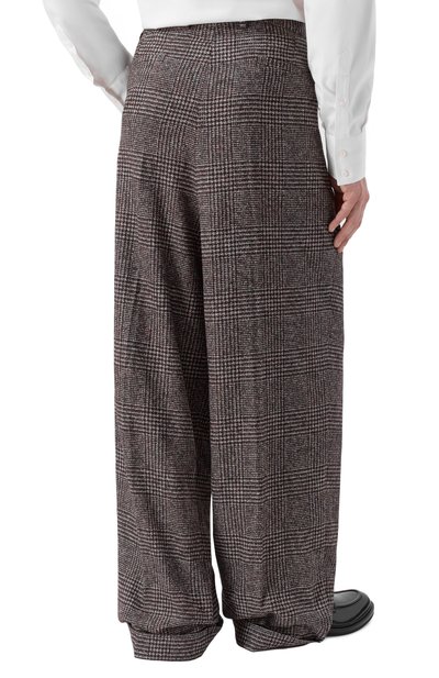 Брюки из шерсти и хлопка DOLCE & GABBANA, арт. GP160T/FQMKD, фото 4