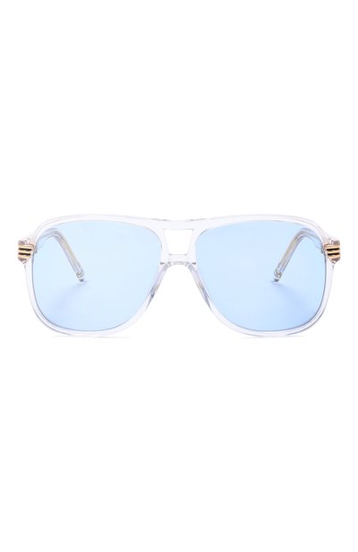 Солнцезащитные очки VINTAGE FRAMES, арт. FIRM CLEAR TRANSLUCENT/LIGHT BLUE, фото 4