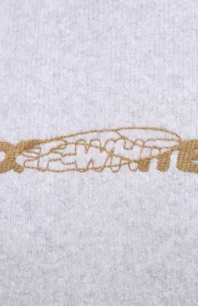 Хлопковый свитер OFF-WHITE, арт. 0MHE045E20KNI0010320, фото 5