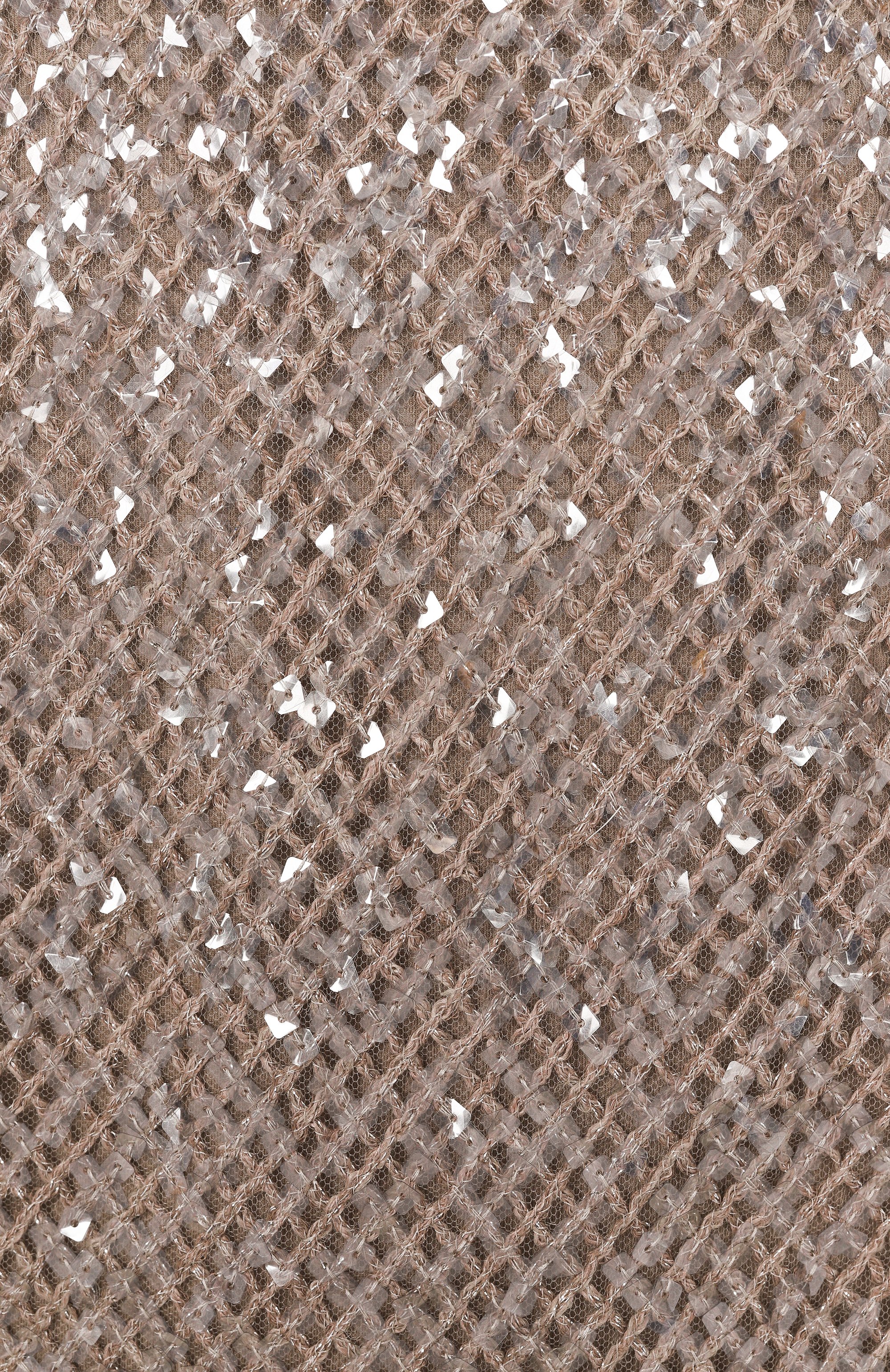 Хлопковая майка с отделкой пайетками BRUNELLO CUCINELLI, арт. M0T18HH500, фото 6