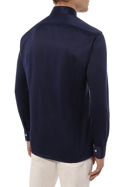 Хлопковая рубашка KITON, арт. UMCNERH0841315, фото 4