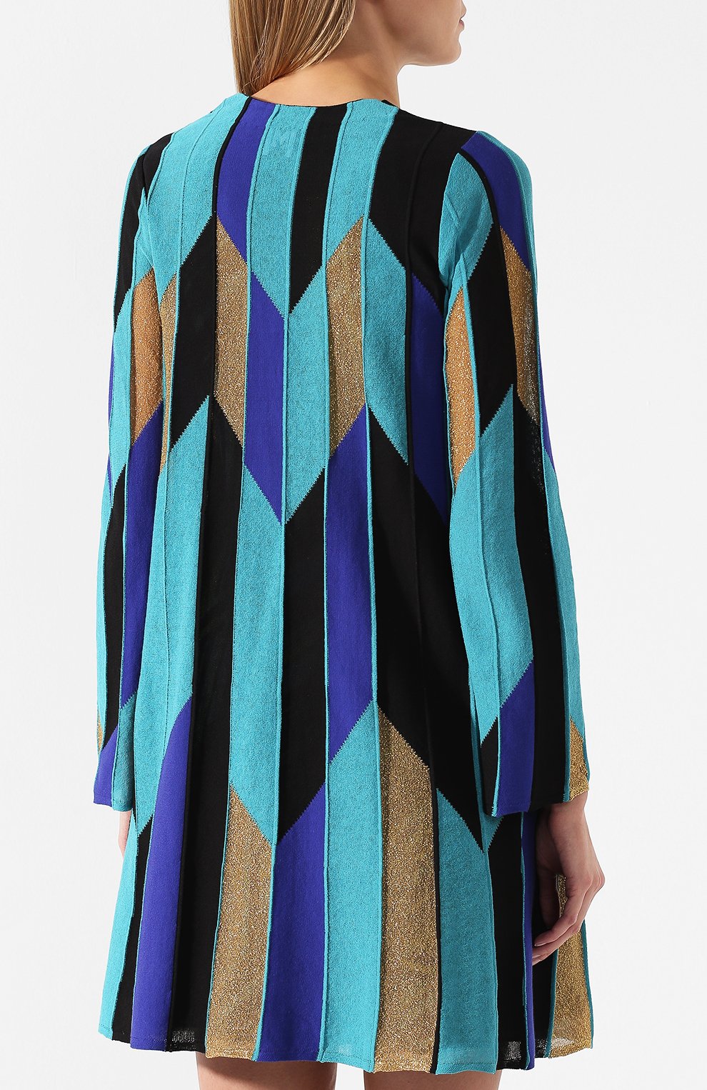 Хлопковый кардиган M MISSONI синего цвета по цене 45650 руб., арт. 2DM00011/2K0021, фото 4 Хлопковый кардиган M MISSONI, арт. 2DM00011/2K0021, фото 4