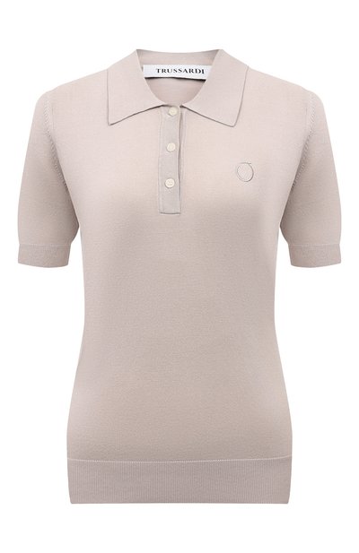 Поло из вискозы TRUSSARDI, арт. 56M00627-0F000542, фото 1