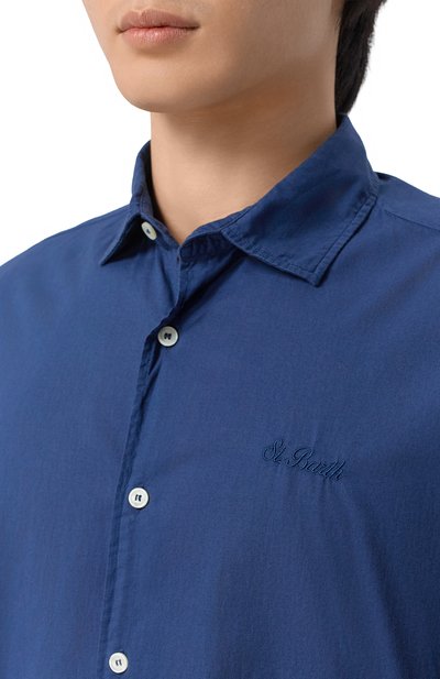 Хлопковая рубашка MC2 SAINT BARTH, арт. LCM0001-00097L/CHEMISE ICE, фото 5