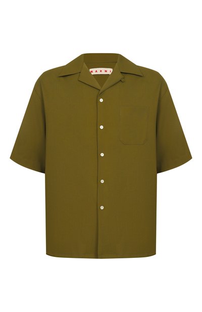 Шерстяная рубашка MARNI, арт. CUMU0213A5/UTW839, фото 1