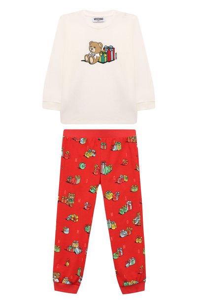 Хлопковая пижама MOSCHINO, арт. MWK02F/LAB96, фото 1