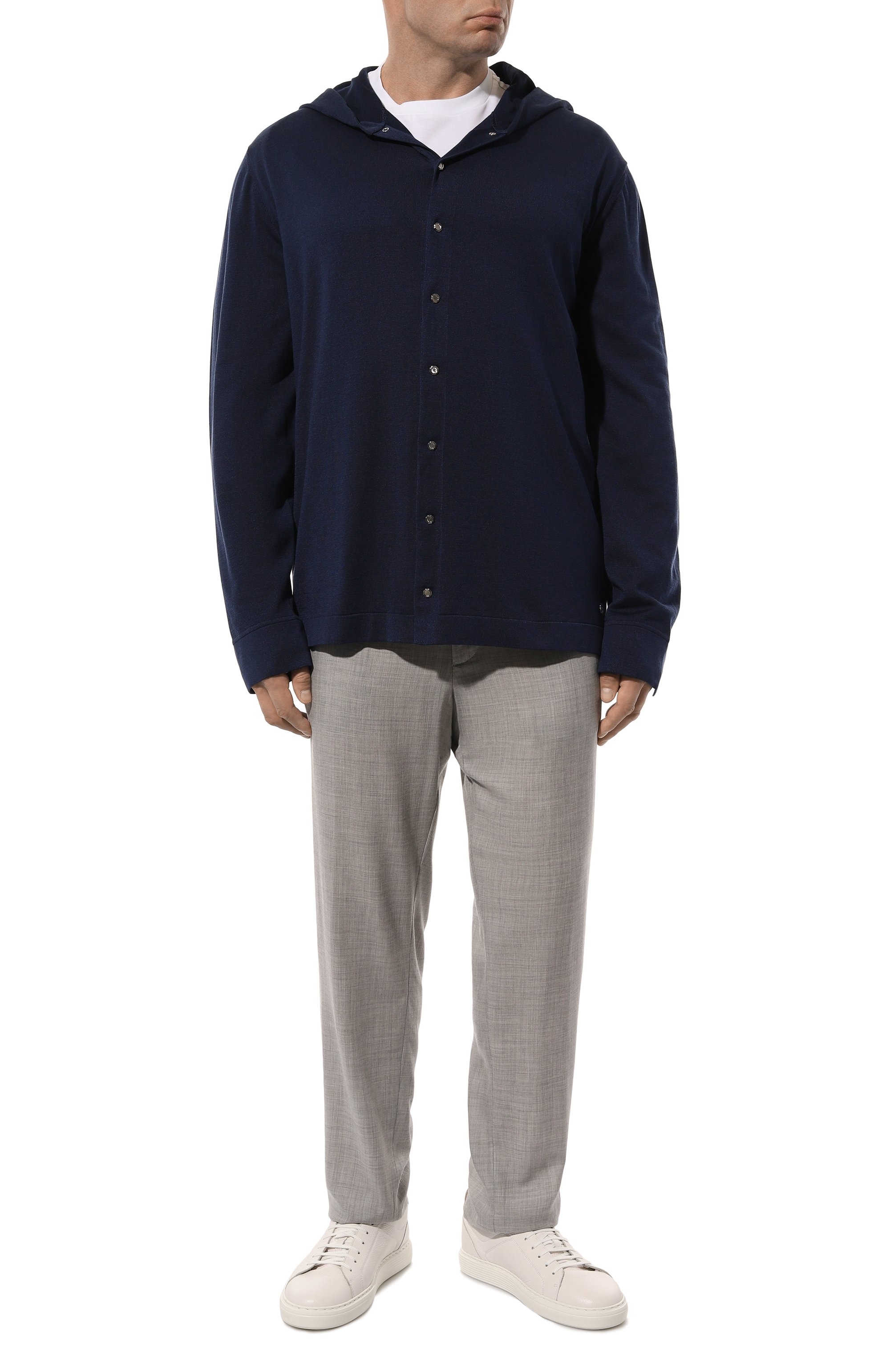 Кардиган из хлопка и шелка STEFANO RICCI, арт. K616385CAC/F24124, фото 2