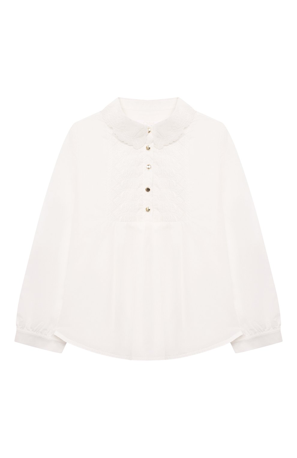 Хлопковая блузка CHLOÉ, арт. C15D03, фото 1