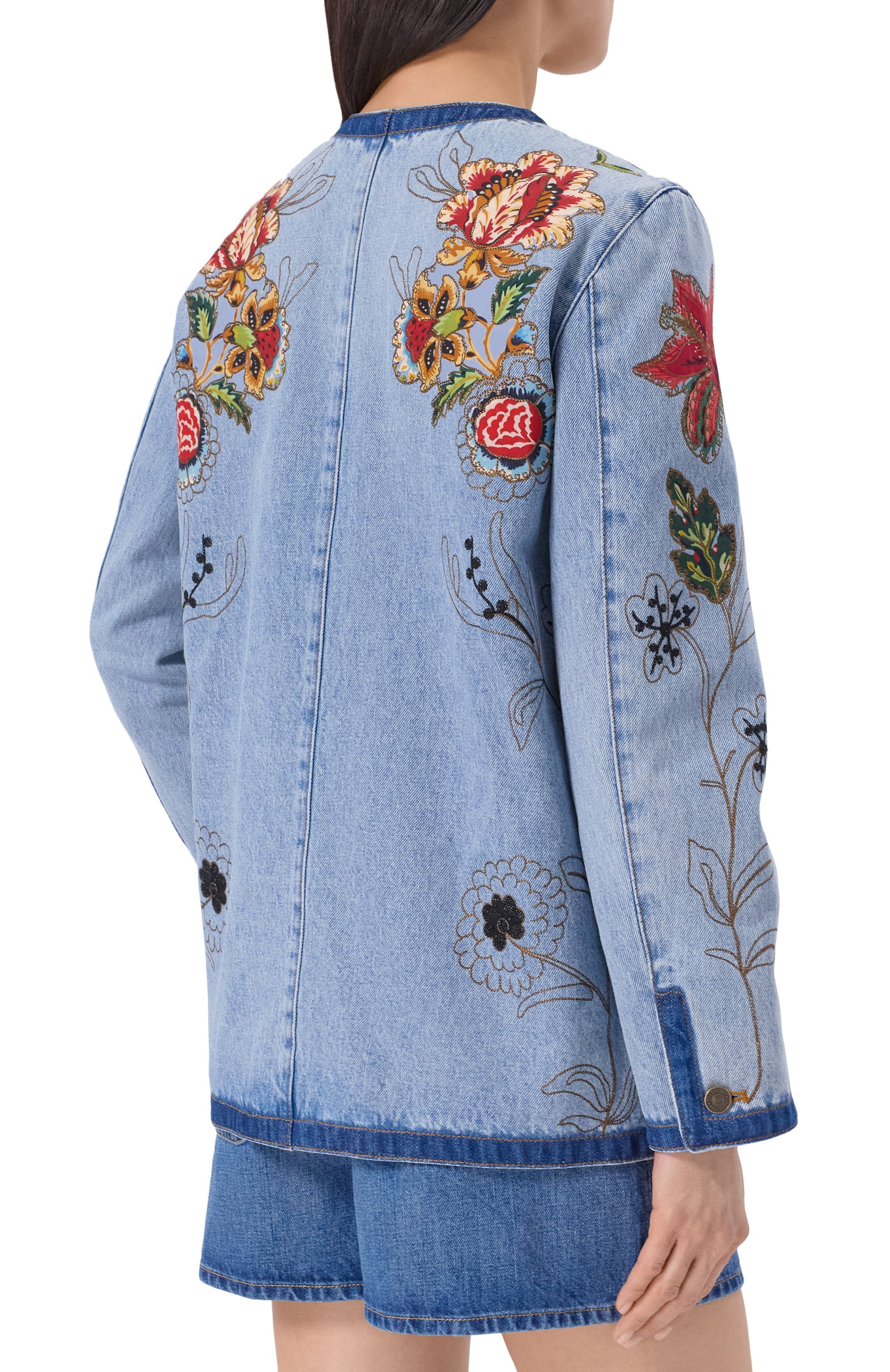 Джинсовая куртка VALENTINO, арт. 8B3DC03T/9YC, фото 4