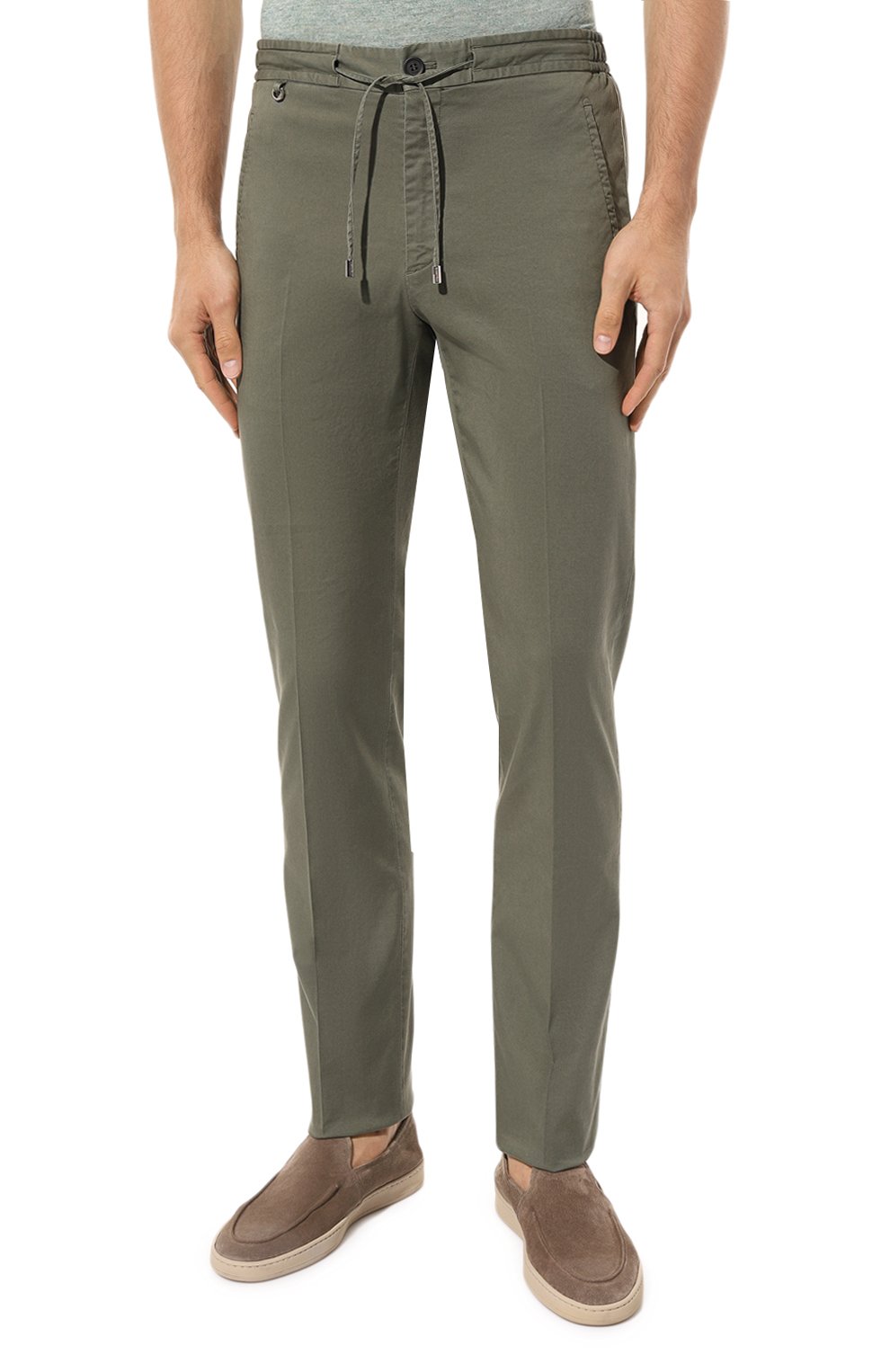 Брюки из лиоцелла и хлопка STEFANO RICCI, арт. M1T3100042/STREET, фото 3