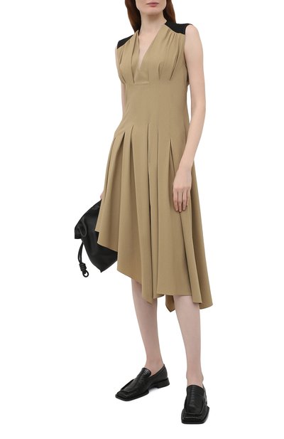 Кожаные лоферы nikky JIL SANDER черного цвета по цене 78150 руб., арт. JS36103A-13200, фото 2 Кожаные лоферы nikky JIL SANDER, арт. JS36103A-13200, фото 2