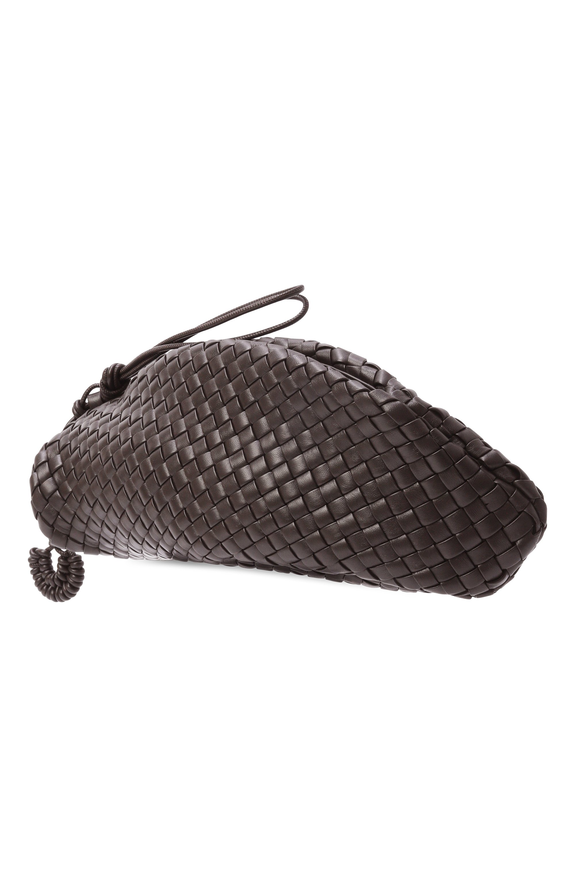 Клатч onda small BOTTEGA VENETA темно-коричневого цвета по цене 538000 руб., арт. 867352/V01D1, фото 4 Клатч onda small BOTTEGA VENETA, арт. 867352/V01D1, фото 4