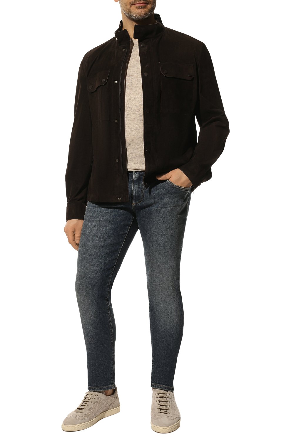 Замшевая куртка ZEGNA, арт. UZPSP/Y263, фото 2