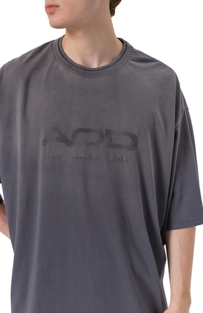 Хлопковая футболка AN OTHER DATE, арт. F50DMATH060, фото 5