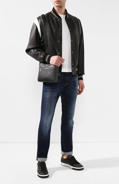 Кожаный мессенджер gotico DOLCE & GABBANA, арт. BM1622/AZ601, фото 2