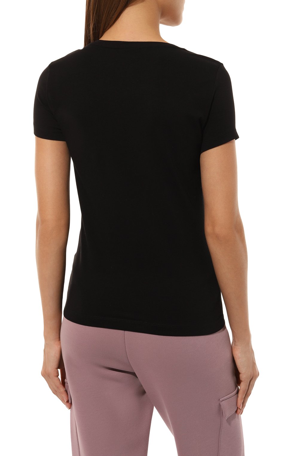 Хлопковая футболка EA7, арт. 6DTT17/TJQCZ, фото 4