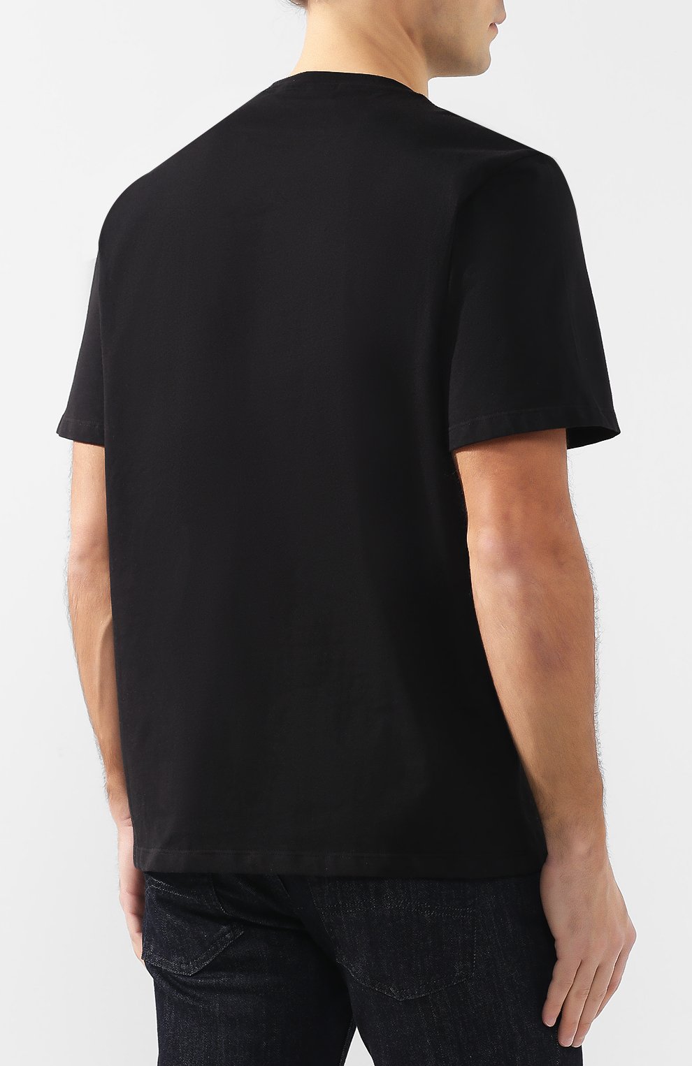 Хлопковая футболка  MSGM, арт. 2640MM67 195298, фото 4