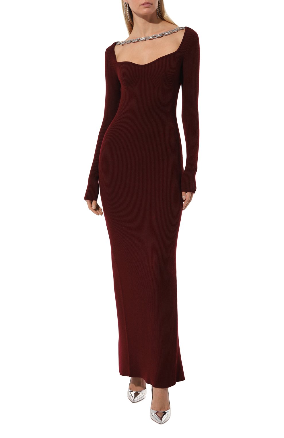 Шерстяное платье GIUSEPPE DI MORABITO, арт. 03PFKN321 03358, фото 3