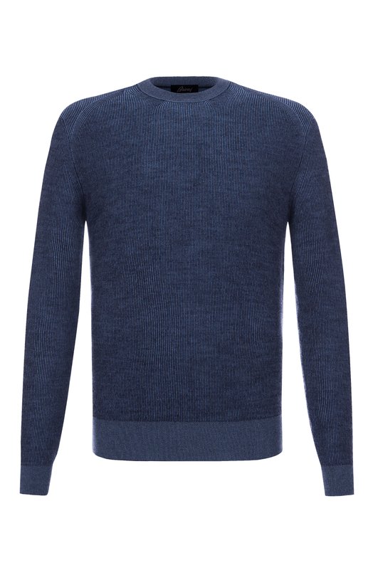 Джемпер из кашемира и шерсти Brioni UMQ90L/0CK12 Синий UMQ90L/0CK12