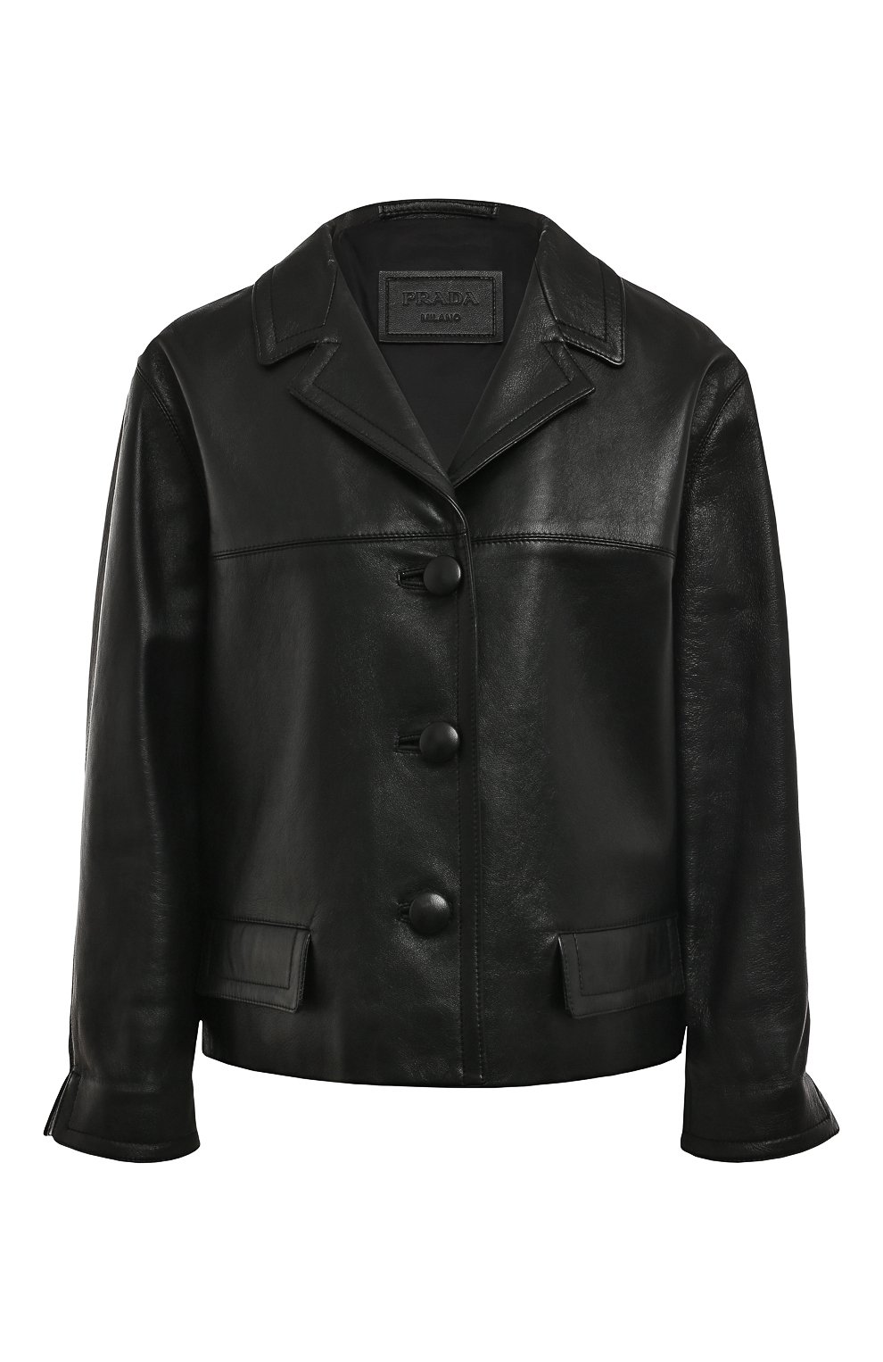 Кожаная куртка PRADA, арт. 58A005-1AOI-F0002, фото 1