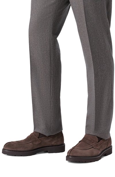 Замшевые пенни-лоферы CANALI, арт. 661211/RB01207, фото 3