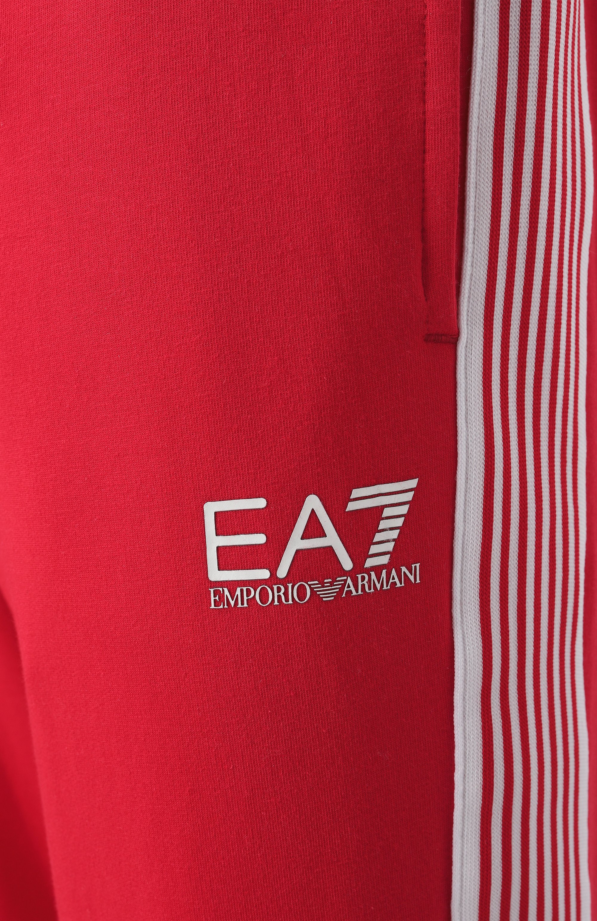 Хлопковые джоггеры EA7, арт. 6DPP69/PJ9FZ, фото 6