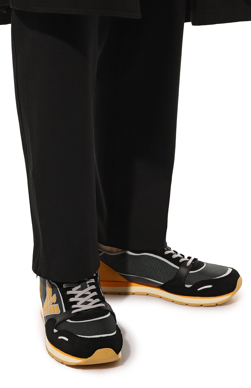 Комбинирован ные кроссовки EMPORIO ARMANI, арт. X4X537/XN730, фото 3