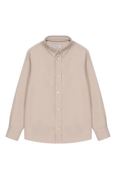 Хлопковая рубашка BRUNELLO CUCINELLI, арт. BD697C300C