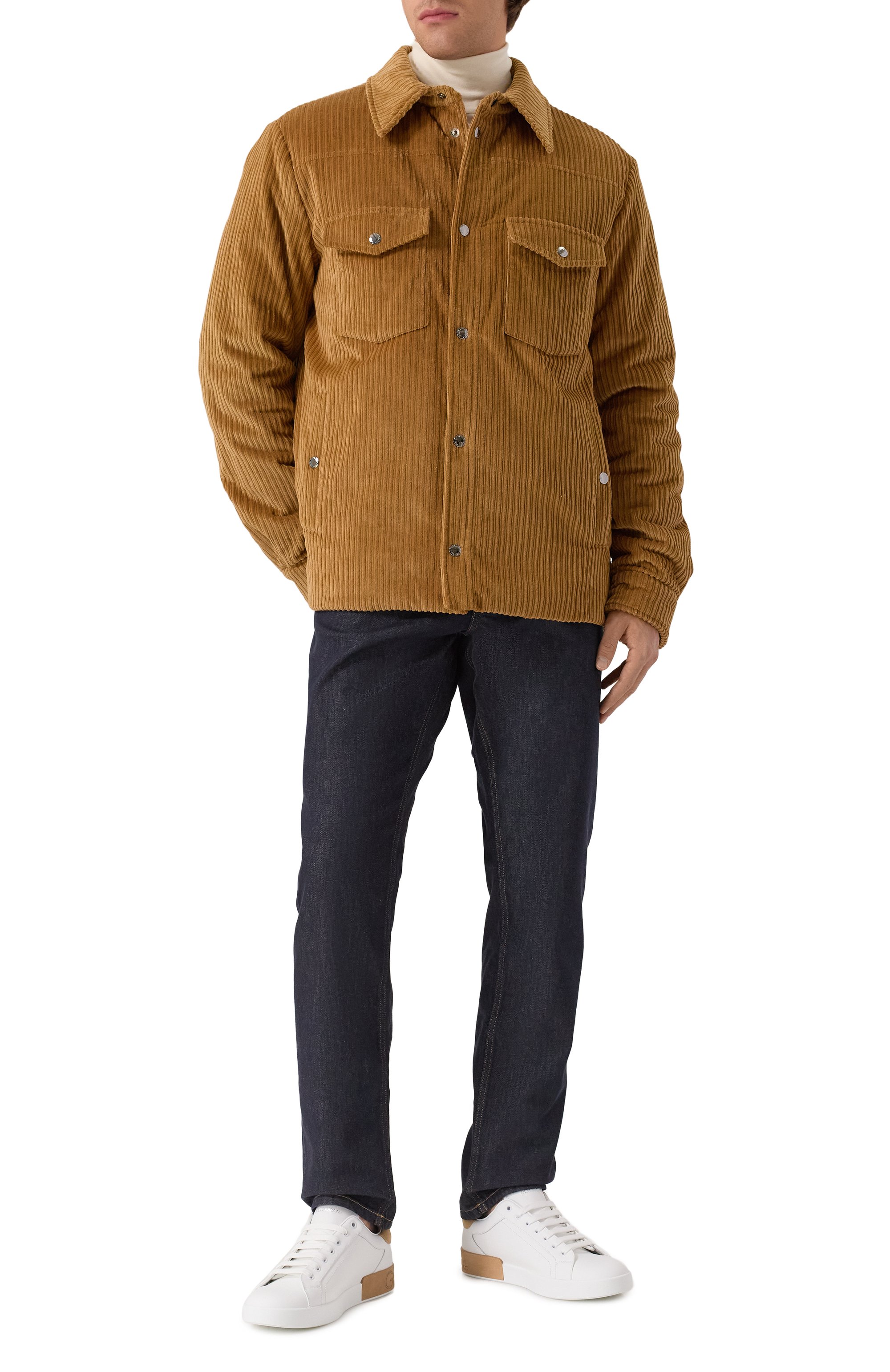 Кожаные кеды portofino DOLCE & GABBANA, арт. CS2278/AF218, фото 2