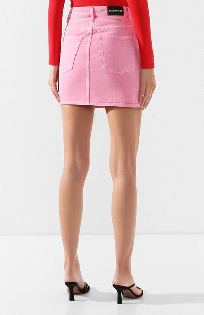 Джинсовая юбка BALENCIAGA, арт. 571459/TEW37, фото 4