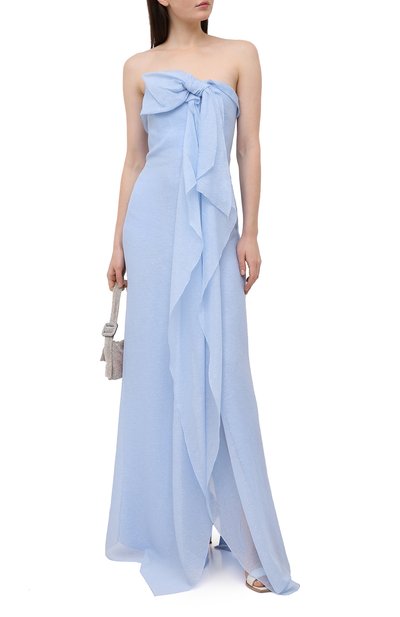 Шелковое платье ROLAND MOURET, арт. SS21/S2216/F0432, фото 2