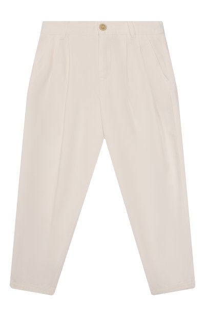 Брюки из хлопка и льна ELEVENTY, арт. EW6Q10/Z2883/10-16