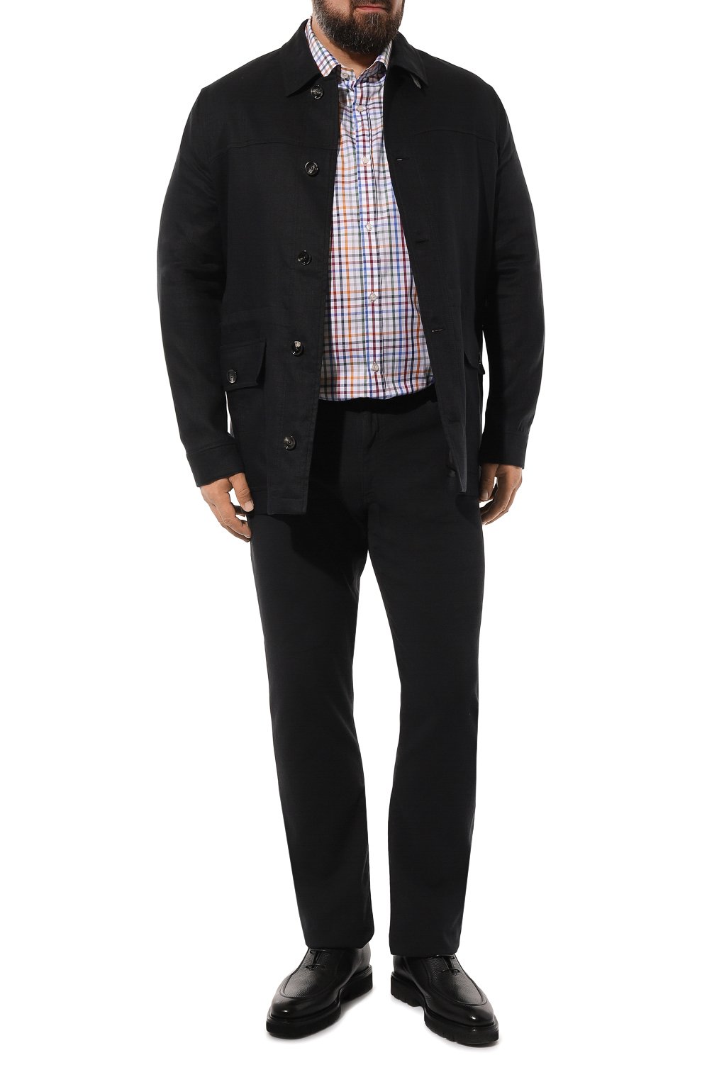 Хлопковая рубашка PAUL&SHARK, арт. 13313006/50, фото 2