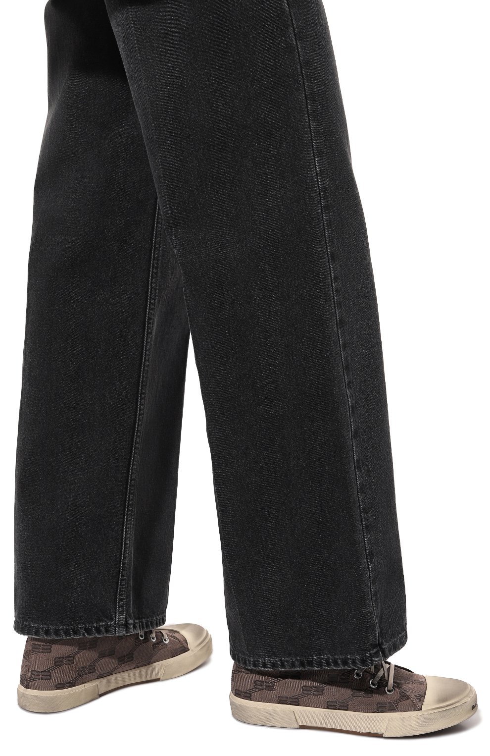 Текстильные кеды paris BALENCIAGA, арт. 688752/W3RQ1, фото 3