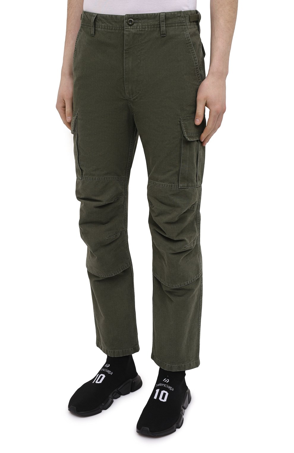 Хлопковые брюки-карго BALENCIAGA, арт. 642154/TJP09, фото 3