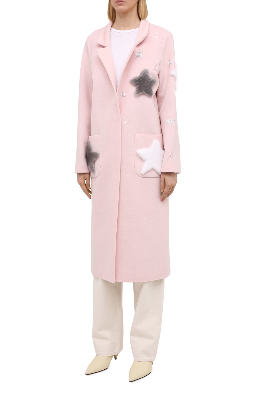 Шерстяное пальто SEVEN LAB, арт. CL20-007/2 pink, фото 3