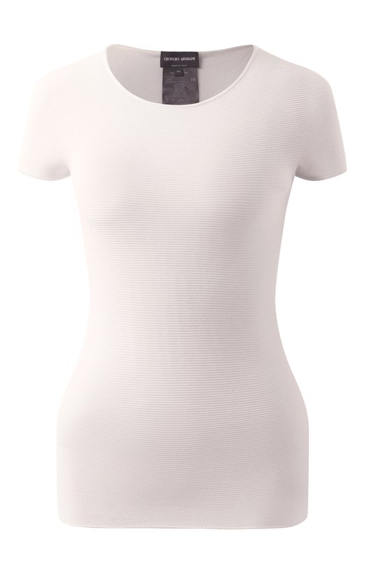 Топ из вискозы Giorgio Armani 8NAM32/AM05Z Белый 8NAM32/AM05Z