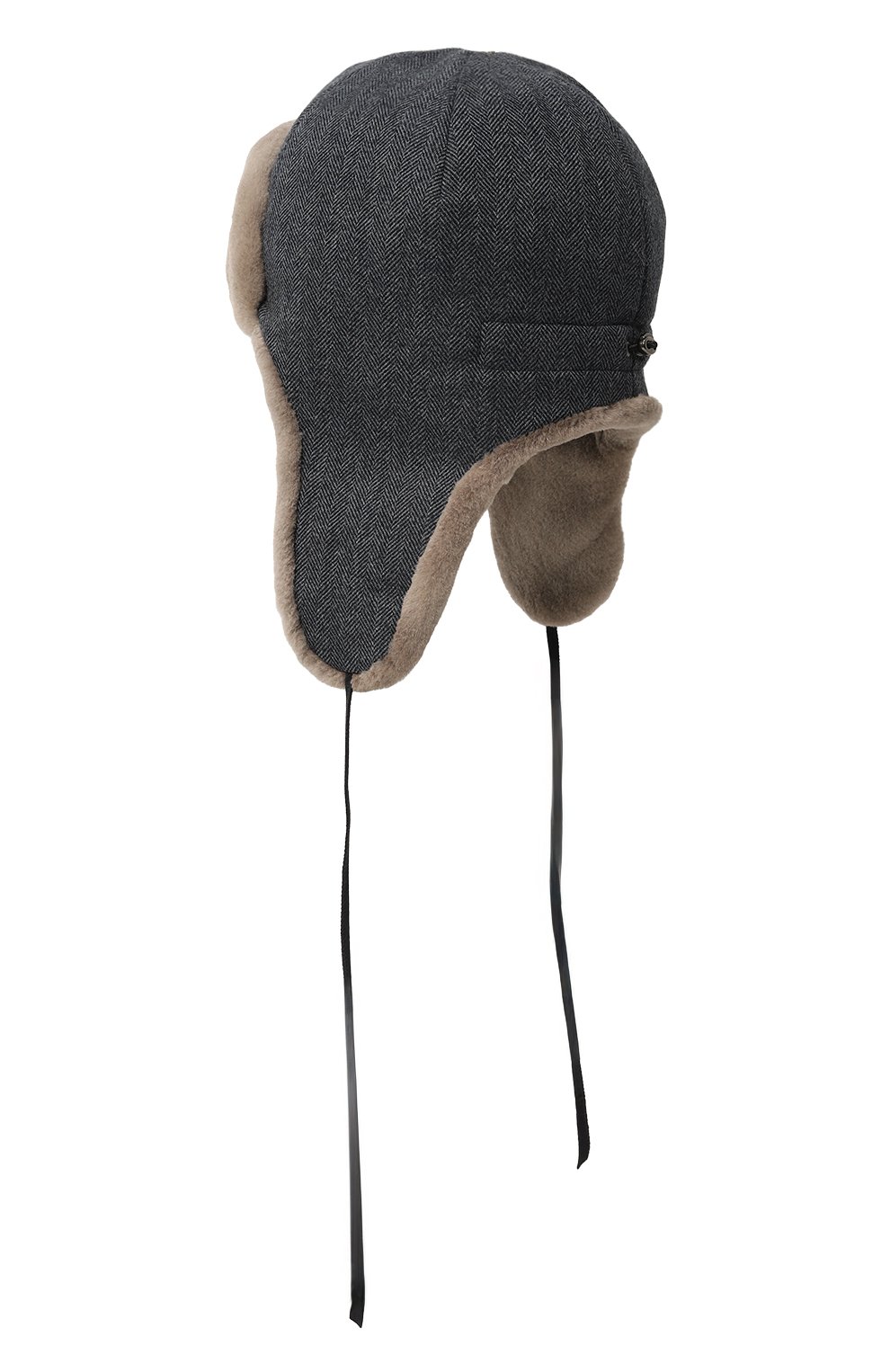 Кашемировая шапка-ушанка бруклин с мехом норки FURLAND, арт. 0130910050044600057, фото 2
